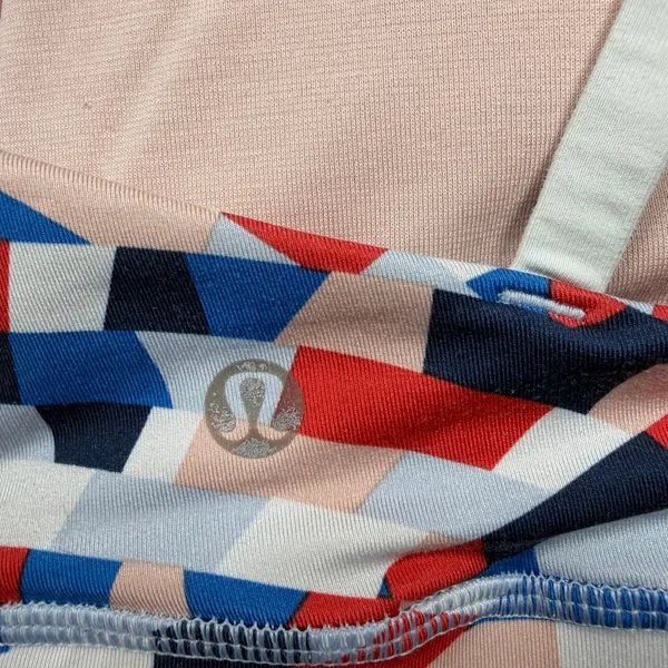 Lululemon Energy Bra Women’s Size 6 Capoeira Multi Medium Support Sports Bra - Image 3