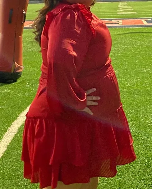 Red Boutique Dress - Image 2