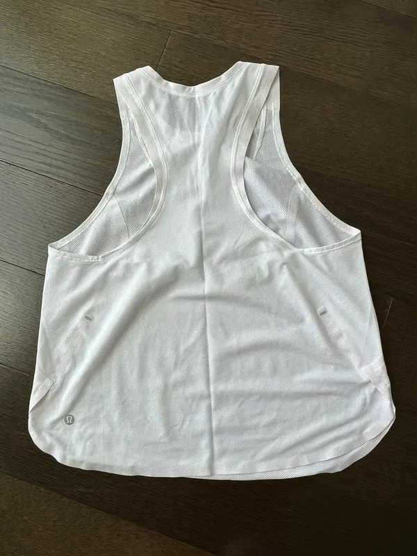 Lululemon white run tank - Image 2