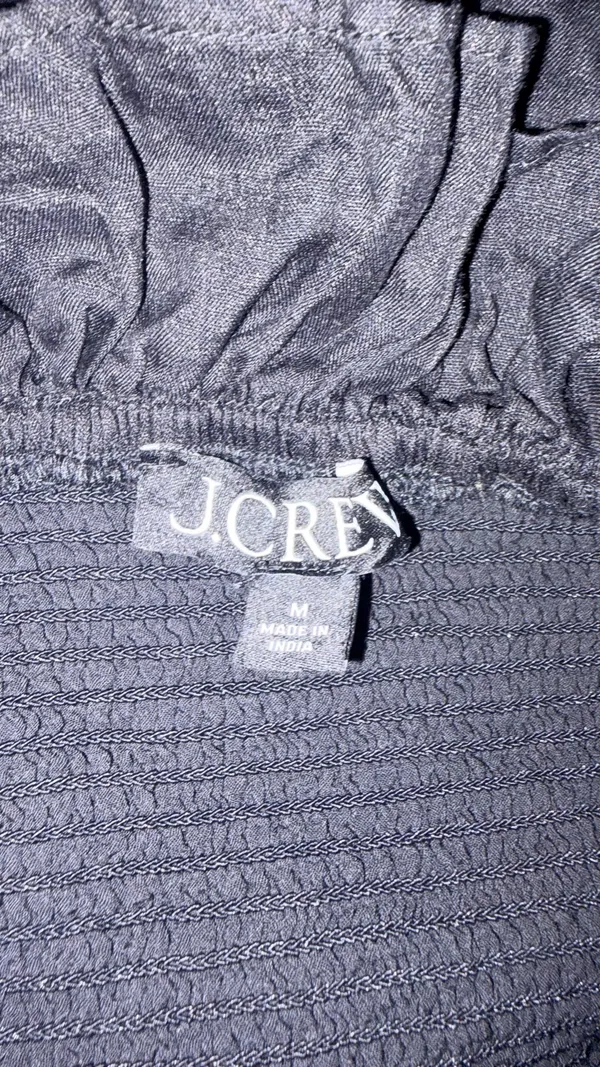 J.Crew Dress Black Midi - Image 4