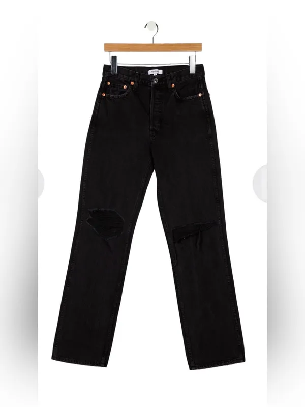 RE/DONE High-Rise Wide Leg Jeans size 26 - Image 5