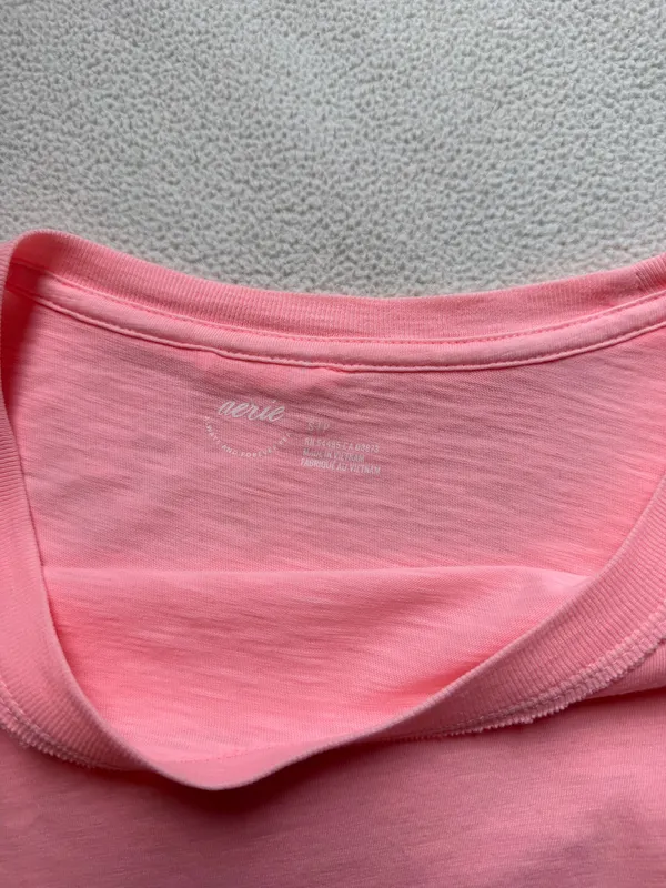 Aerie Coral Top Baggy - Image 2