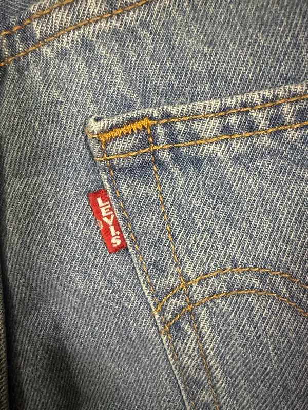Levi’s Premium Ribcage Wide Leg Jeans Not The Same W25 L32 Big E - Image 8
