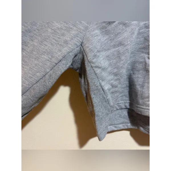 Gymshark Size S Small Training Cropped Hoodie Sweatshirt Gray - Image 7