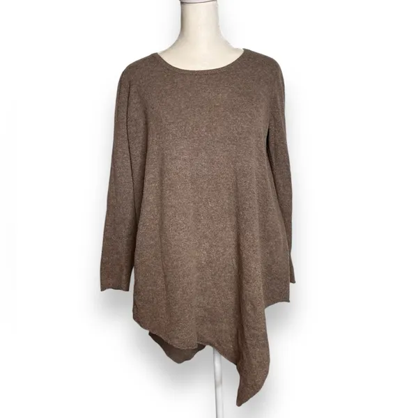 Joie Women's Cashmere Blend High-Low Sweater Sz M - Image 2
