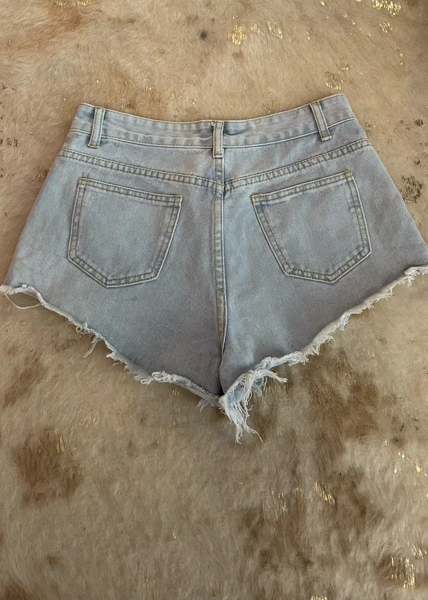 Distressed frayed shorts - Image 3