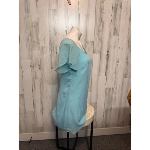 Charlotte Russe baby blue dress size medium - Image 7