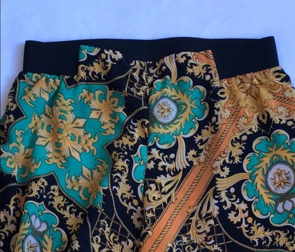 Women’s High Rise Pants Medium Multiple - Image 5