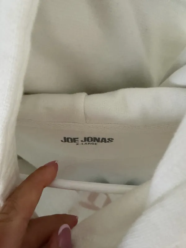 Joe Jonas hoodie White Size XL - Image 2
