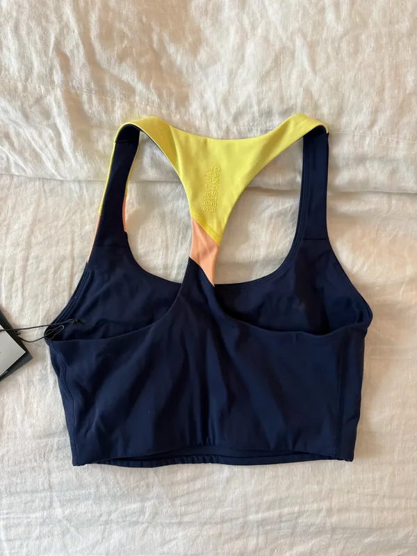 NWT Spiritual Gangster Navy Sports Bra - Image 3