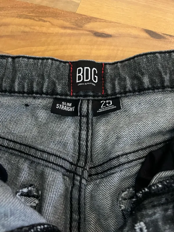 BDG Urban Outfitters black jeans - Image 2