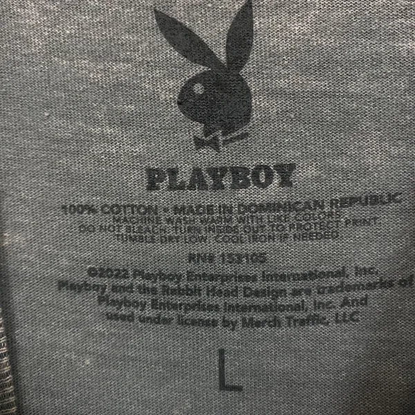 Playboy Logo Tshirt size large  - Image 4