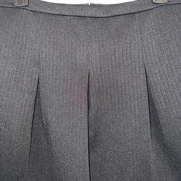 MADEWELL Pleated Jacquard Black Mini Skirt Lined With Pockets‎ EUC Size 4 - Image 3
