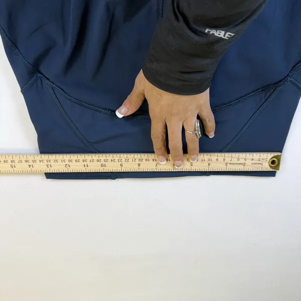 Lululemon Wunder Train High-Rise Crop 23" Womens Size 8‎ Blue Yoga Leggings - Image 4