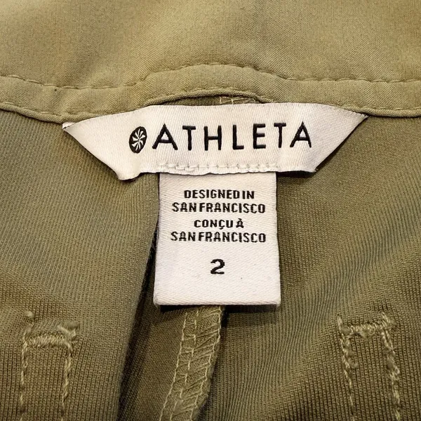 Athleta Womens Skyline High Rise Barrel Leg Pant Size 2 Utility Commute Travel - Image 9