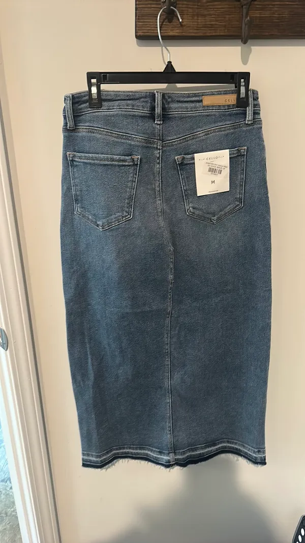 Cello Jean Skirt - Image 3