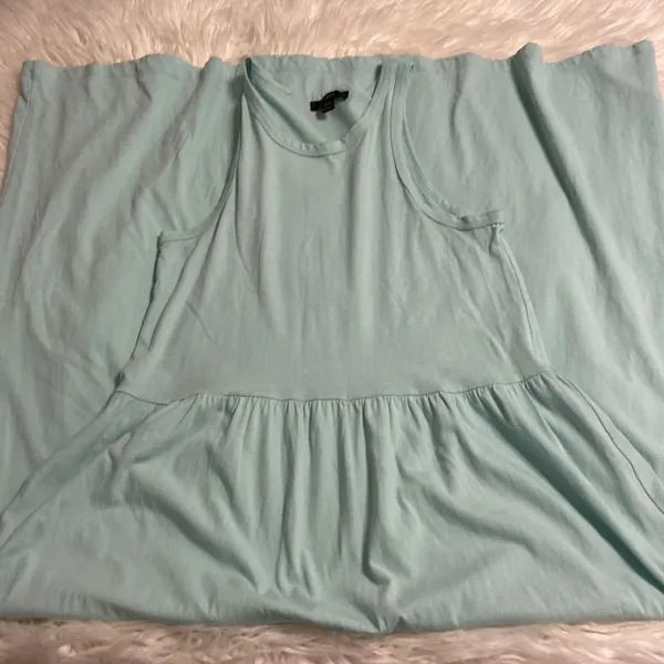 J.Crew Maxi Dress size XXS long 50” bust 30” 100% cotton - Image 9