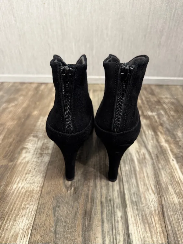 Black High Heel Ankle Bootie Size 9 - Image 6