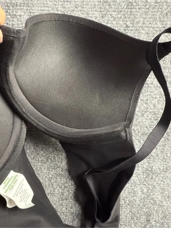 Smoothez by Aerie Womans 36B Black plunge Seamless T-Shirt Bra - Image 4