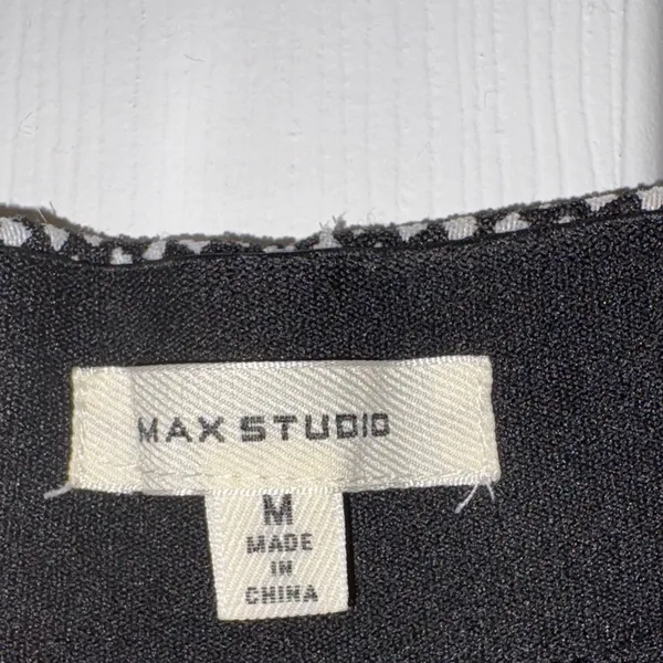 Max Studio Women's Black and White Polka Dot Skorts - Image 2