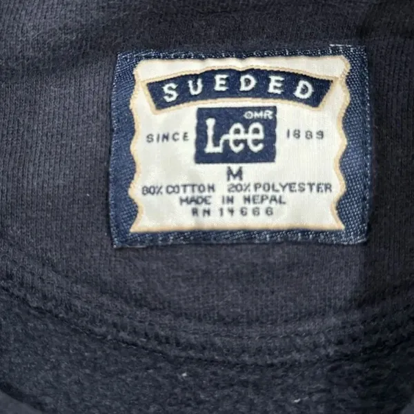 Vintage Lee Navy Frog Crewneck Sweatshirt 90’s Women’s Medium - Image 6
