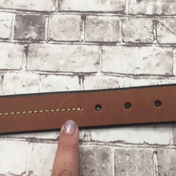 NWOT Women’s Tan Leather Belt - Image 5