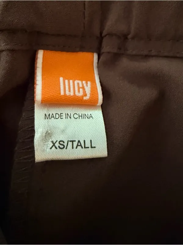 Lucy Women's Dark Brown Track Joggers - Image 5