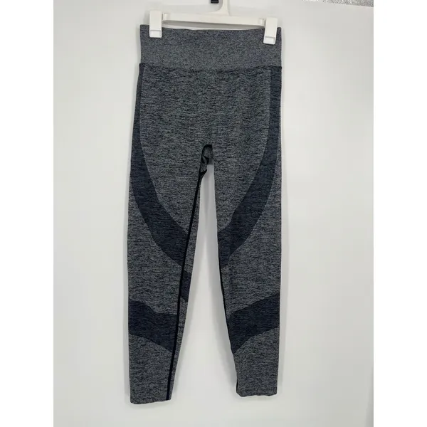 Victoria Secret PINK Sport Seamless‎ High Waist Contour Leggings Women L Gray - Image 2