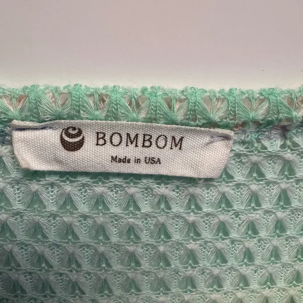 BomBom‎ Women's Multicolor Waffle Knit Top - Image 6