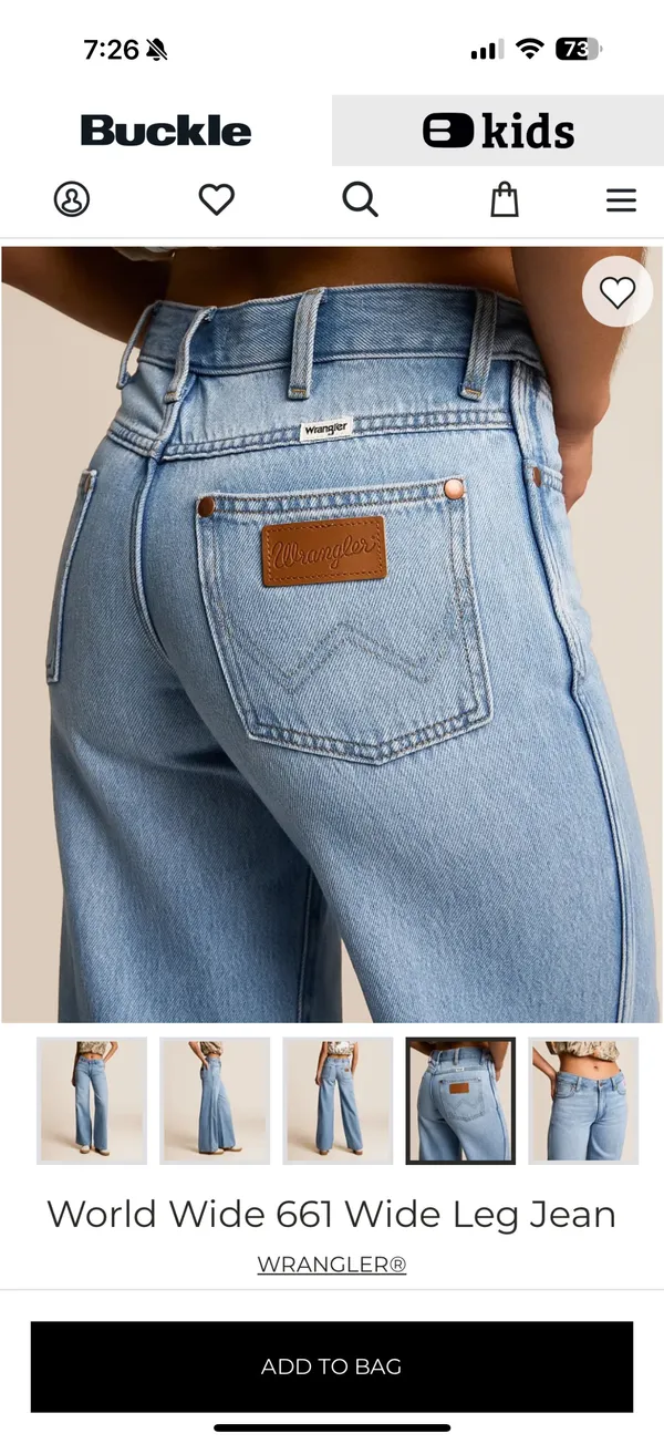 Wrangler Brand New World Wide Jeans - Image 5