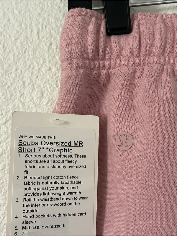 Lululemon scuba oversized shorts sz small - Image 8