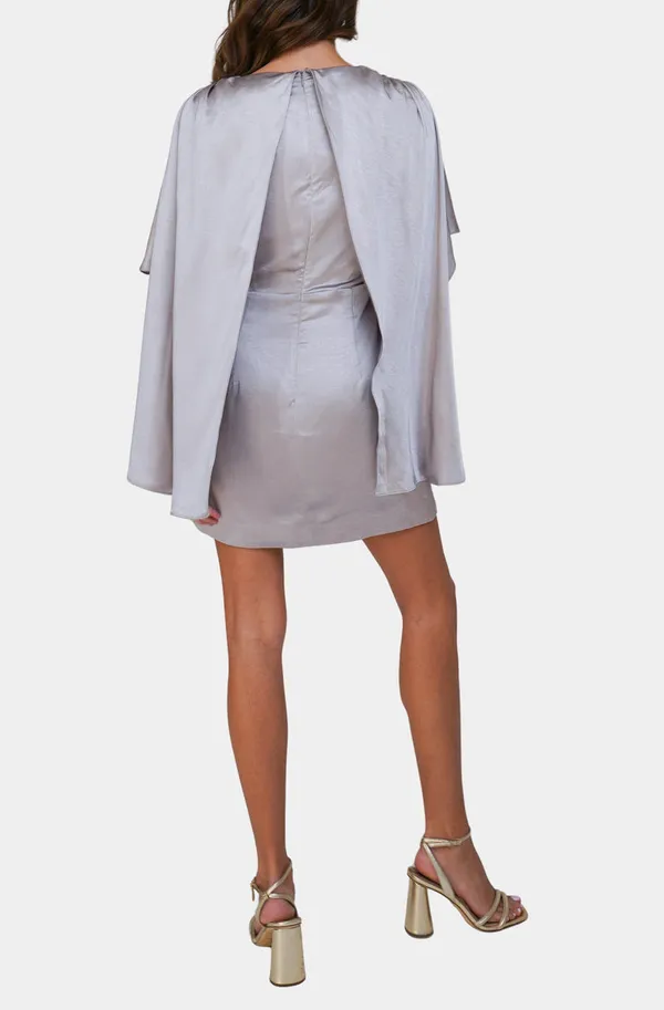 Elliatt Soren Cape Dress - Image 3