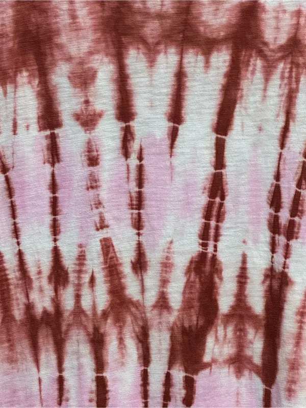 UNIVERSAL THREAD Tie-Dye Scoop Neck Maxi Dress S 18” p2p White/Pink/Copper NWOT - Image 6