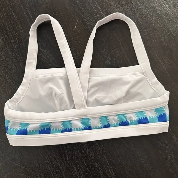 Revolve Solid And Striped The Scottie Bikini Top In‎ Greek Blue Sz S - Image 4