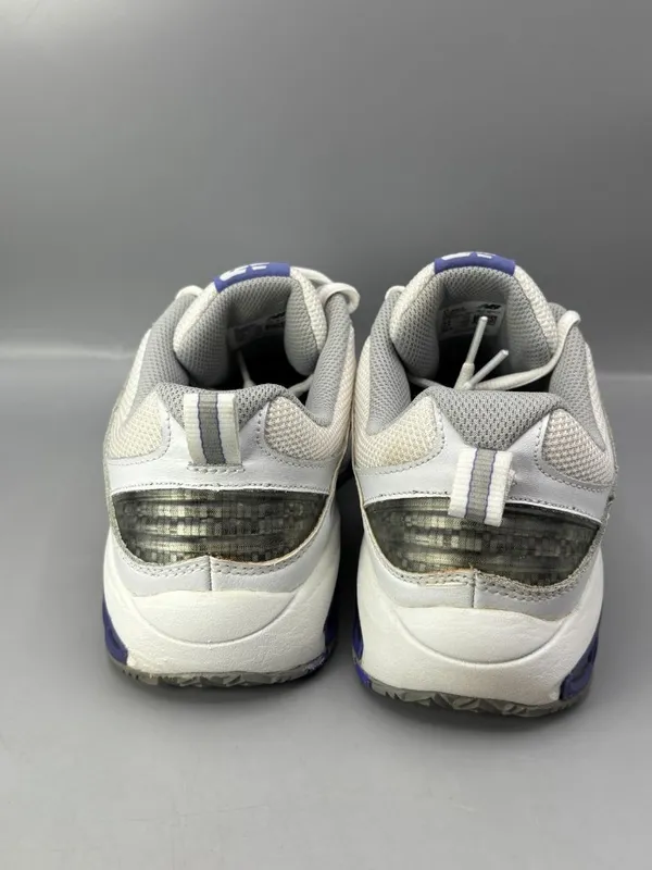 New Balance 806 Tennis Shoes Womens 9.5 White Grain Leather Athletic WC806W - Image 4