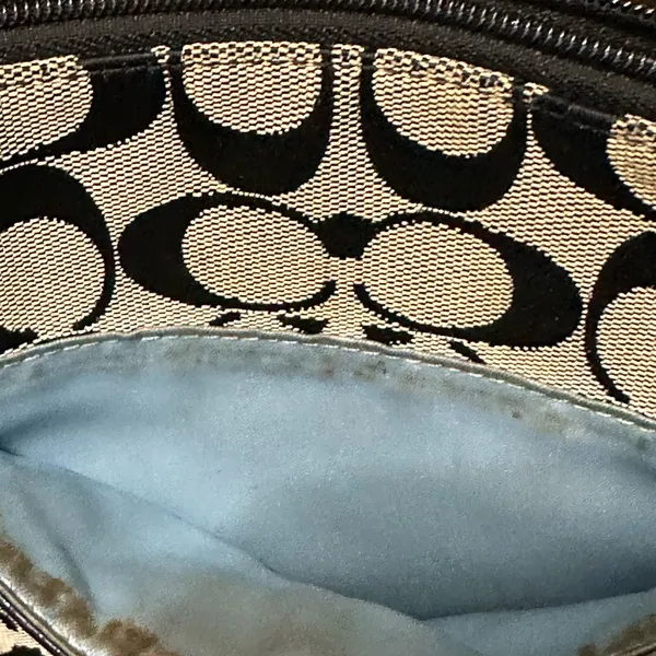 Coach Black and White Women's Crossbody - Image 3