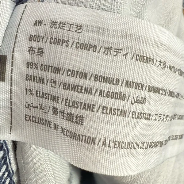 Abercrombie & Fitch Ultra High Rise Ankle Straight Jean in Blue Size 26 or 2‎ - Image 8
