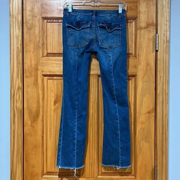 We The Free Button Fly Straight Leg Denim Jeans - Woman’s Size 25 - Image 3