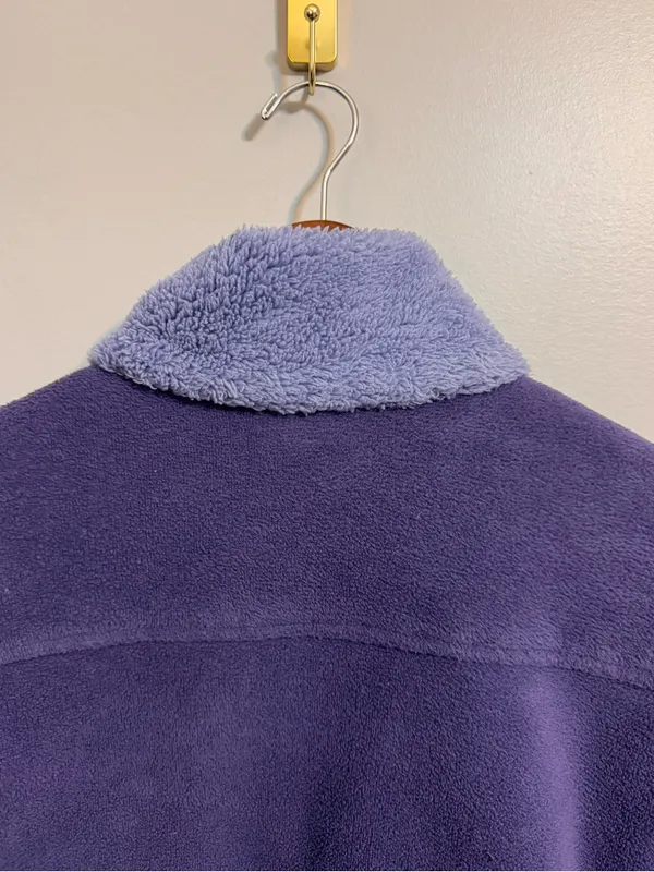 Vintage Patagonia Synchilla Women’s XL Purple Fleece Jacket Costa Rica - Image 8