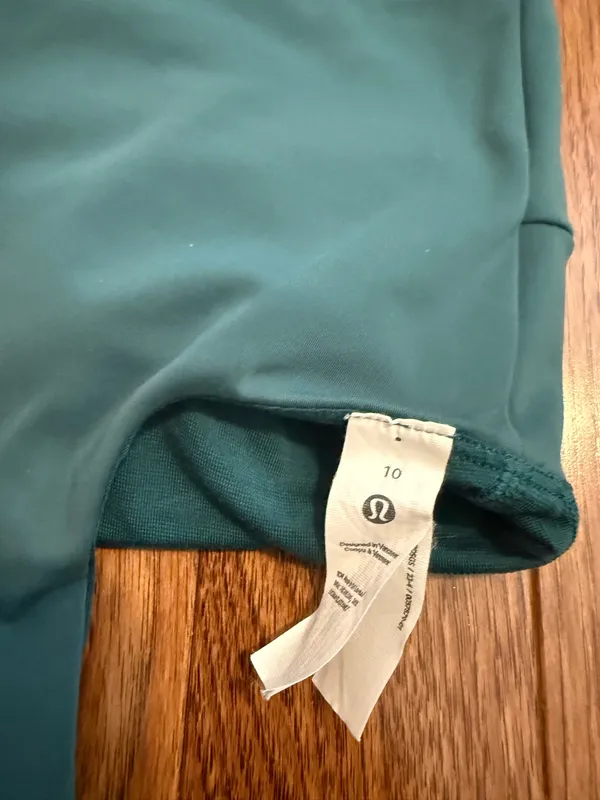 Lululemon Storm Teal Sports Bra - Image 3