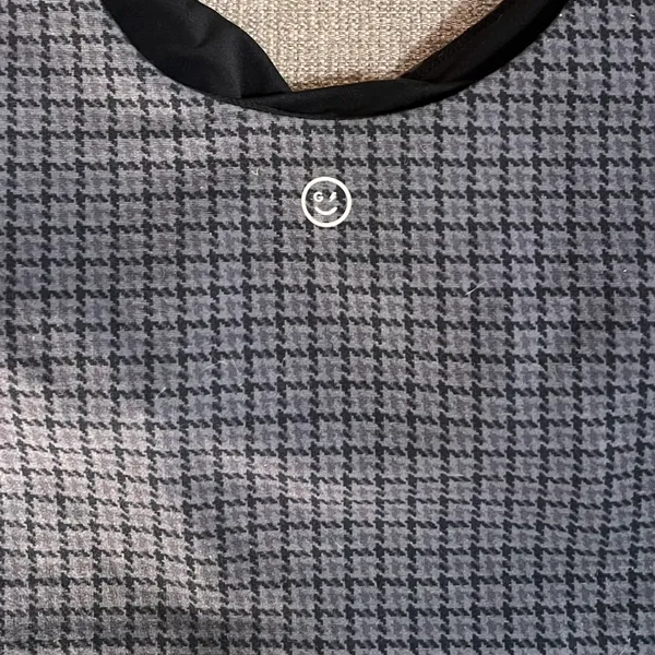Hollister Gilly Hicks Houndstooth Crop Tank Top - Image 3