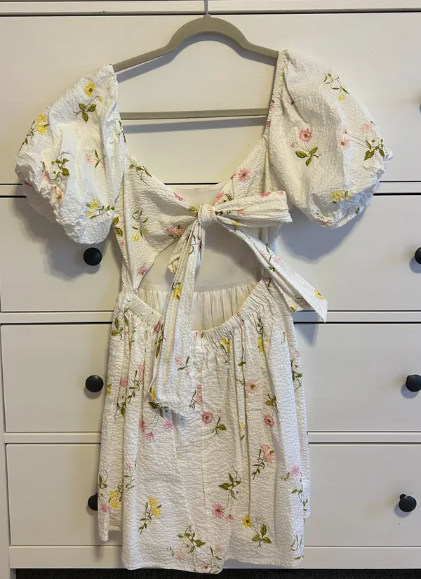 Francesca's Floral Mini Dress - Image 3