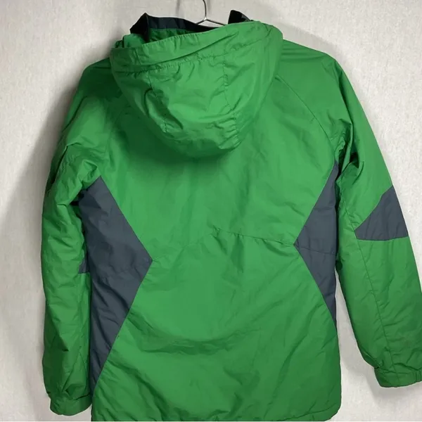 Columbia Green Fleece Winter Ski Snowboard Jacket Waterproof - Image 8
