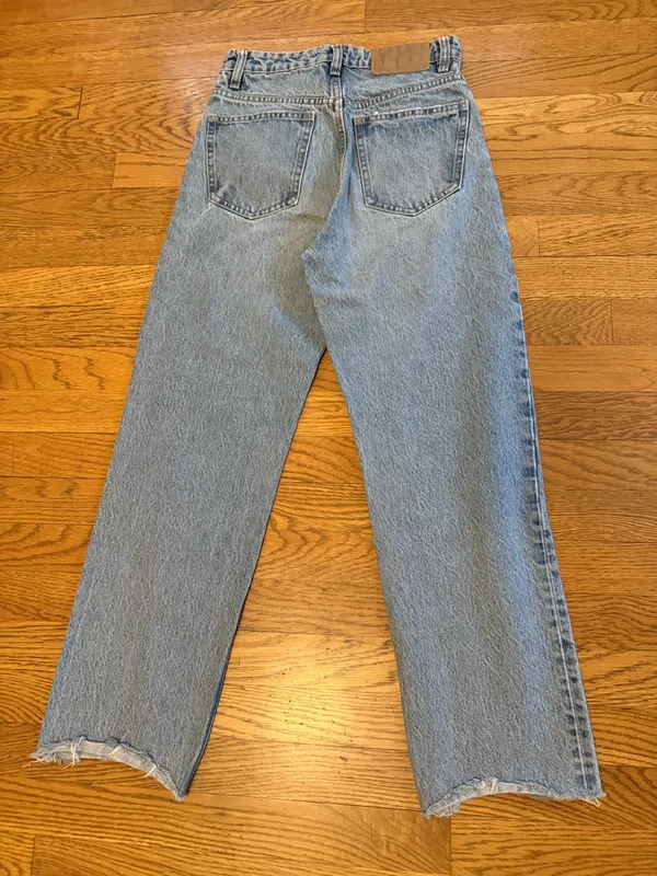 Zara Light Blue High-rise Jeans size 2 - Image 5