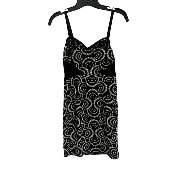 Free‎ People Lower East Side Black Lace Mini Dress Romantic Boho Sz S - Image 2