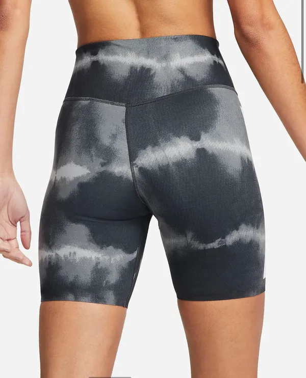 Nike One Luxe Women's 7" Mid-Rise Printed Training Shorts NWT - Image 3