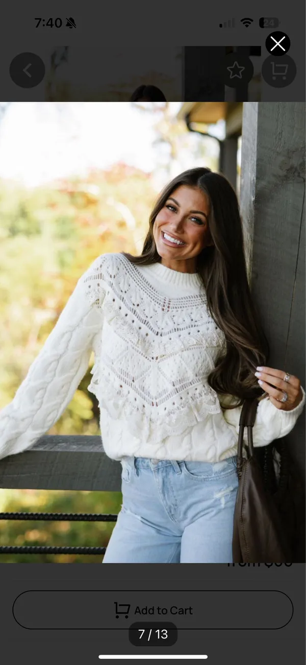 These Three Boutique Sweater - Image 2