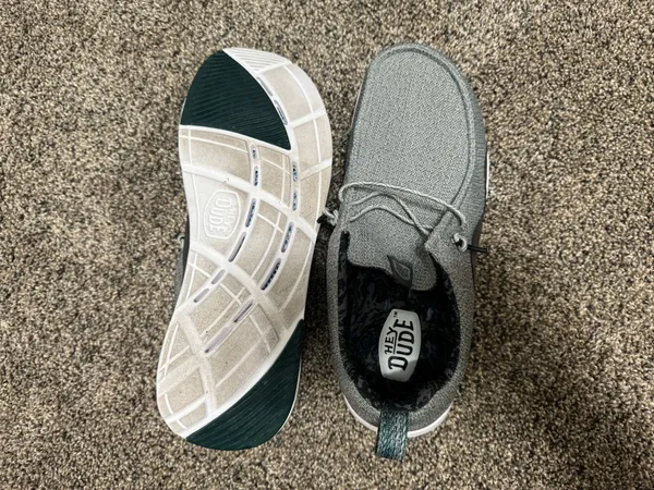 Men’s Hey Dude H20 Grey 9 - Image 6