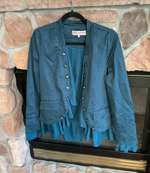 Free People Ruffles Romance Jacket - Image 5