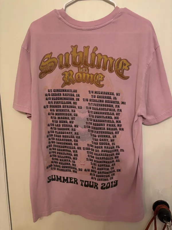 sublime t shirt Pink Size L - Image 2